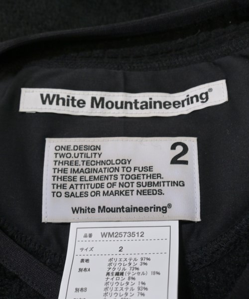 White Mountaineering（ホワイトマウンテニアリング）ブルゾン 黒 サイズ:2(L位) メンズ/2200635868077