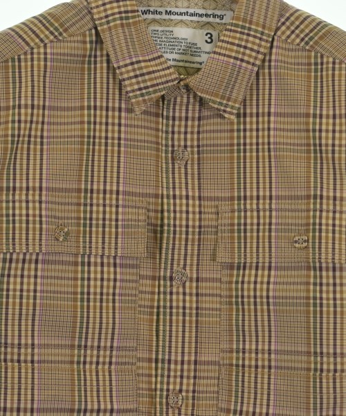 White Mountaineering（ホワイトマウンテニアリング）カジュアルシャツ 茶 サイズ:3(XL位) メンズ/2200636056039