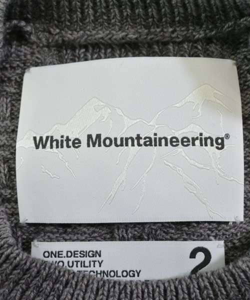 White Mountaineering（ホワイトマウンテニアリング）ニット・セーター グレー サイズ:2(L位) メンズ/2200641345050