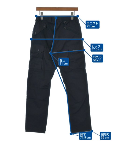 White Mountaineering（ホワイトマウンテニアリング）カーゴパンツ 紺 サイズ:0(S位) メンズ/2200641800214