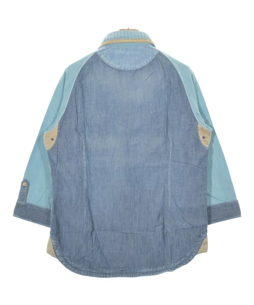 White Mountaineering（ホワイトマウンテニアリング）カジュアルシャツ 青 サイズ:0(S位) メンズ/2200632927463
