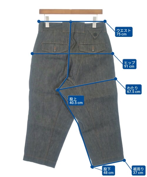 White Mountaineering（ホワイトマウンテニアリング）デニムパンツ 黒 サイズ:0(S位) メンズ/2200643573420