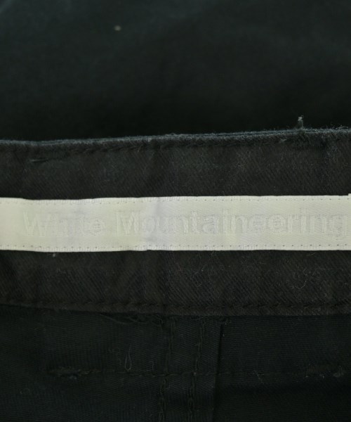 White Mountaineering（ホワイトマウンテニアリング）カーゴパンツ 黒 サイズ:3(XL位) メンズ/2200632209361