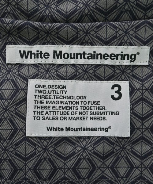 White Mountaineering（ホワイトマウンテニアリング）その他 グレー サイズ:3(XL位) メンズ/2200643953017