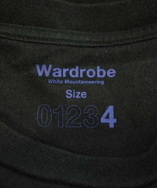White Mountaineering（ホワイトマウンテニアリング）Tシャツ・カットソー 黒 サイズ:4(XXL位) メンズ/2200540292066