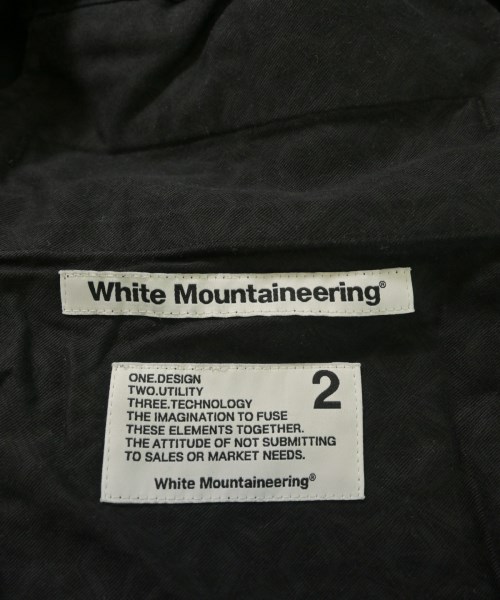 White Mountaineering（ホワイトマウンテニアリング）その他 黒 サイズ:2(L位) メンズ/2200623218112