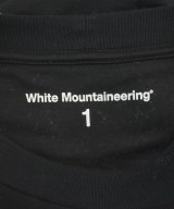 White Mountaineering（ホワイトマウンテニアリング）Tシャツ・カットソー 黒 サイズ:1(M位) メンズ/2200625095025