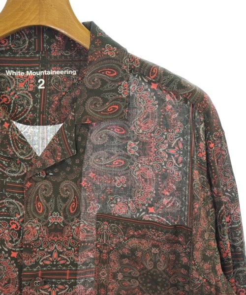 White Mountaineering（ホワイトマウンテニアリング）カジュアルシャツ 黒 サイズ:2(L位) メンズ/2200620395045