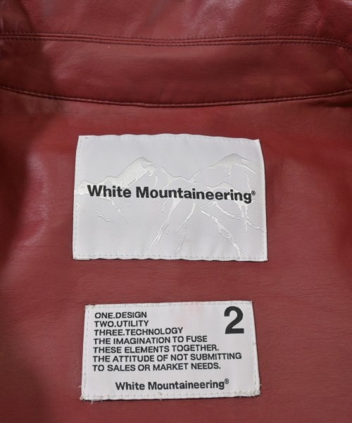 White Mountaineering（ホワイトマウンテニアリング）その他 赤 サイズ:2(L位) メンズ/2200627581014