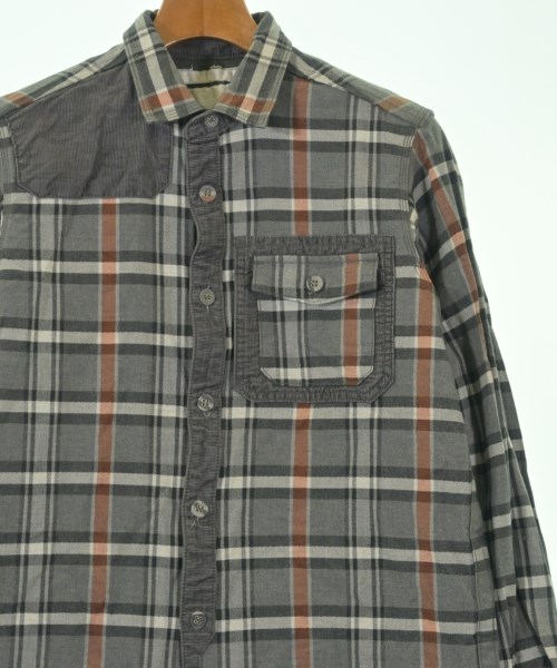 White Mountaineering（ホワイトマウンテニアリング）カジュアルシャツ グレー サイズ:0(S位) メンズ/2200630728116