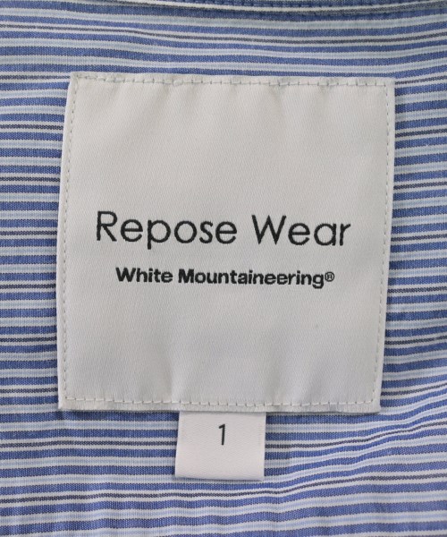 White Mountaineering（ホワイトマウンテニアリング）カジュアルシャツ 紺 サイズ:1(M位) メンズ/2200631284086