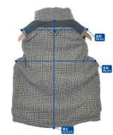 White Mountaineering（ホワイトマウンテニアリング）ダウンジャケット/ダウンベスト グレー サイズ:0(S位) メンズ/2200606114080