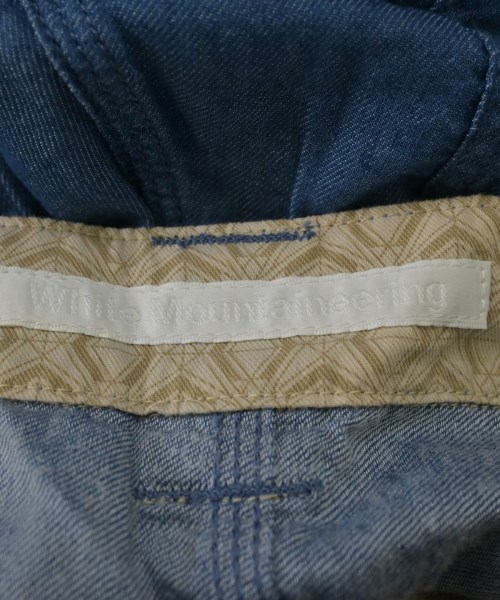 White Mountaineering（ホワイトマウンテニアリング）ショートパンツ 青 サイズ:0(S位) メンズ/2200606114578
