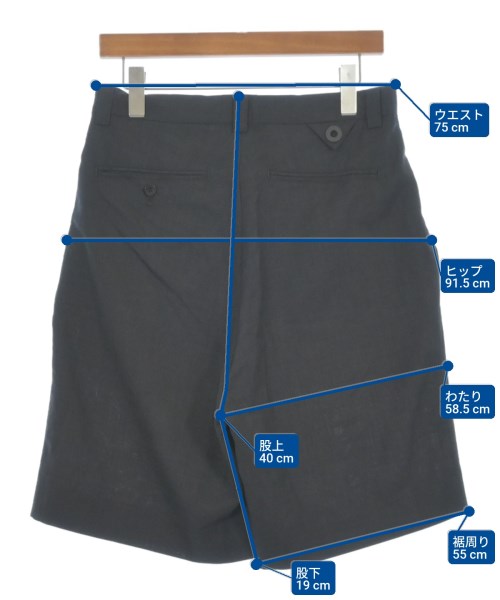 White Mountaineering（ホワイトマウンテニアリング）ショートパンツ グレー サイズ:0(S位) メンズ/2200616278031