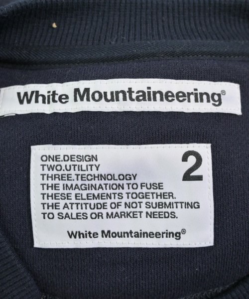 White Mountaineering（ホワイトマウンテニアリング）スウェット 紺 サイズ:2(L位) メンズ/2200610830099