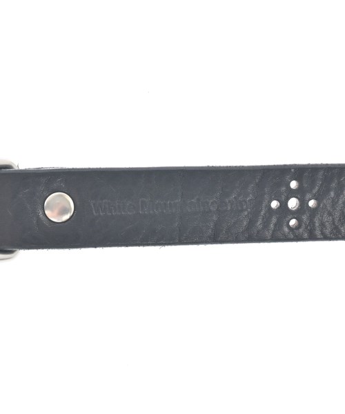 White Mountaineering（ホワイトマウンテニアリング）ベルト 黒 サイズ:M メンズ/2200618578030
