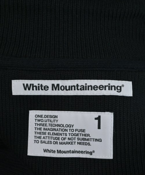 White Mountaineering（ホワイトマウンテニアリング）ニット・セーター 黒 サイズ:1(M位) メンズ/2200601944064