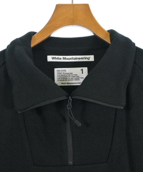 White Mountaineering（ホワイトマウンテニアリング）ニット・セーター 黒 サイズ:1(M位) メンズ/2200601944064