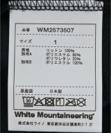 White Mountaineering（ホワイトマウンテニアリング）ニット・セーター 黒 サイズ:1(M位) メンズ/2200601944064