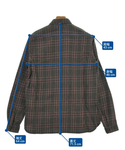 White Mountaineering（ホワイトマウンテニアリング）カジュアルシャツ 黒 サイズ:1(M位) メンズ/2200604868039
