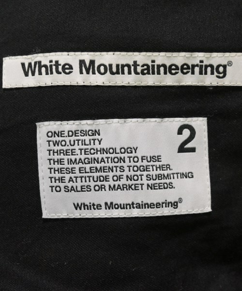 White Mountaineering（ホワイトマウンテニアリング）その他 黒 サイズ:2(L位) メンズ/2200601804726