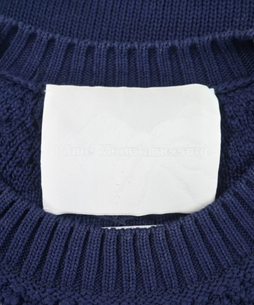 White Mountaineering（ホワイトマウンテニアリング）ニット・セーター 紺 サイズ:2(L位) メンズ/2200605800021