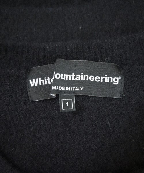 White Mountaineering（ホワイトマウンテニアリング）ニット・セーター 黒 サイズ:1(M位) メンズ/2200605800045