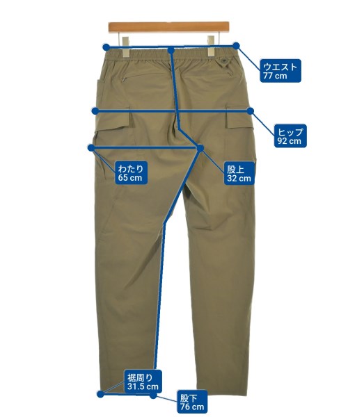 White Mountaineering（ホワイトマウンテニアリング）カーゴパンツ カーキ サイズ:2(L位) メンズ/2200672637063