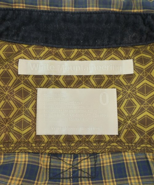 White Mountaineering（ホワイトマウンテニアリング）カジュアルシャツ 青 サイズ:0(S位) メンズ/2200677103044