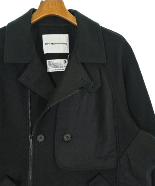 White Mountaineering（ホワイトマウンテニアリング）コート 黒 サイズ:0(S位) メンズ/2200677254012
