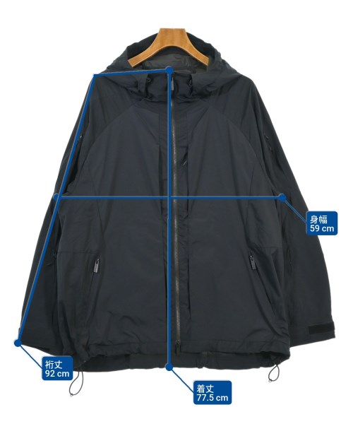 White Mountaineering（ホワイトマウンテニアリング）マウンテンパーカー 黒 サイズ:2(L位) メンズ/2200670459056