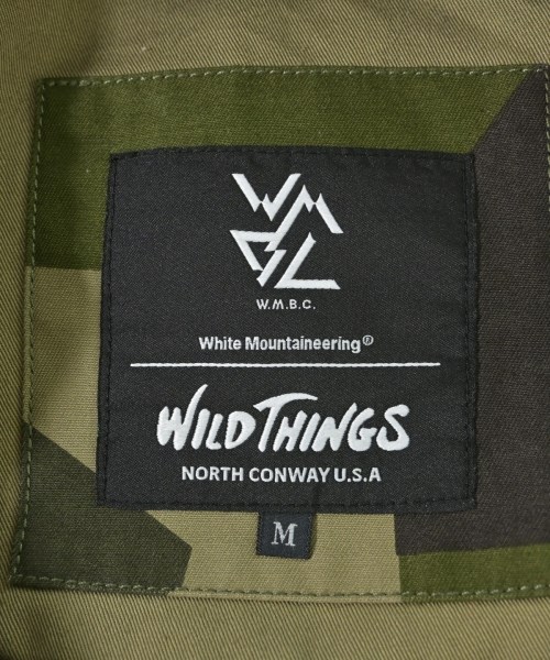 White Mountaineering（ホワイトマウンテニアリング）ミリタリーブルゾン カーキ サイズ:M メンズ/2200677638058