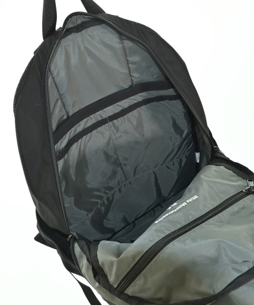 White Mountaineering（ホワイトマウンテニアリング）バックパック・リュック 黒 サイズ:- メンズ/2200678207079