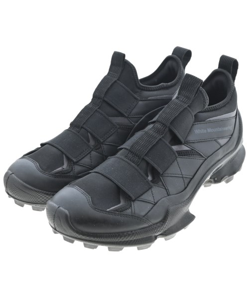 White Mountaineering(ホワイトマウンテニアリング)スニーカー 黒 サイズ:EU41(26cm位)/2200678252017