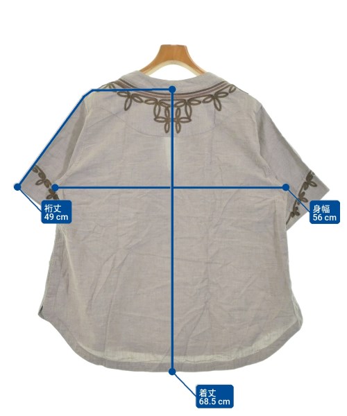 White Mountaineering（ホワイトマウンテニアリング）カジュアルシャツ グレー サイズ:L メンズ/2200678892046