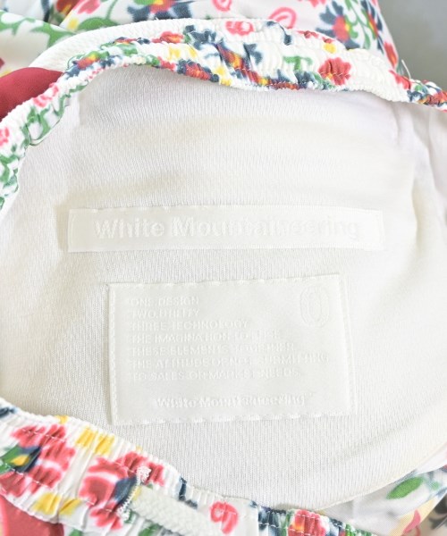 White Mountaineering（ホワイトマウンテニアリング）ショートパンツ 白 サイズ:0(S位) メンズ/2200679884040