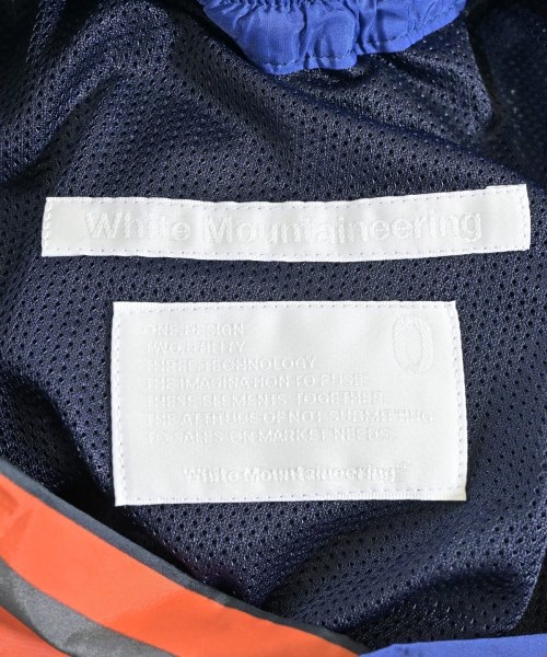 White Mountaineering（ホワイトマウンテニアリング）ショートパンツ 青 サイズ:0(S位) メンズ/2200679884057