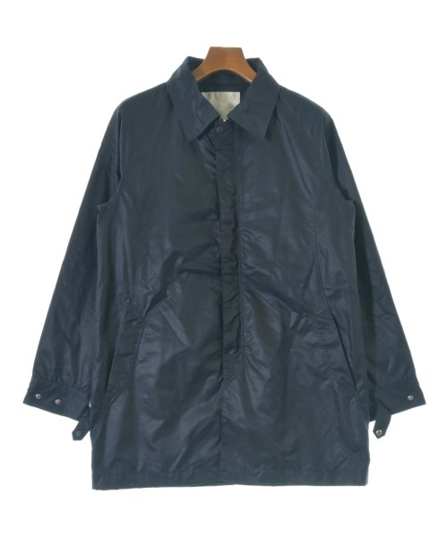 White Mountaineering(ホワイトマウンテニアリング)ステンカラーコート 紺 サイズ:S/2200680272010