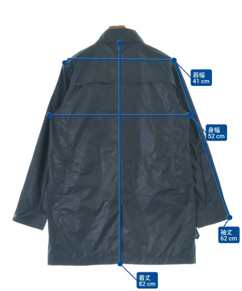 White Mountaineering（ホワイトマウンテニアリング）ステンカラーコート 紺 サイズ:S メンズ/2200680272010