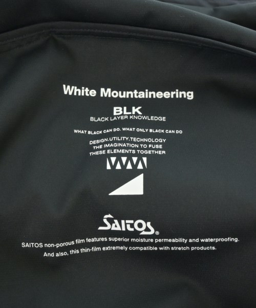 White Mountaineering（ホワイトマウンテニアリング）その他 黒 サイズ:2(L位) メンズ/2200681325036
