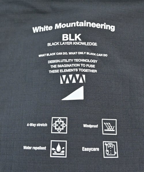 White Mountaineering（ホワイトマウンテニアリング）その他 黒 サイズ:3(XL位) メンズ/2200681325265