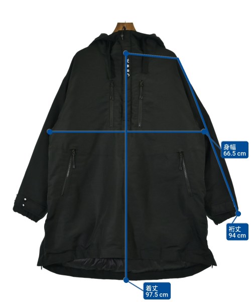 White Mountaineering（ホワイトマウンテニアリング）ダウンジャケット/ダウンベスト 黒 サイズ:2(L位) メンズ/2200693735151