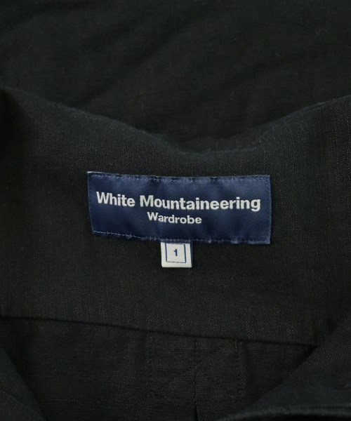 White Mountaineering（ホワイトマウンテニアリング）カジュアルシャツ 黒 サイズ:1(M位) メンズ/2200697273086