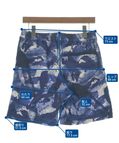 White Mountaineering（ホワイトマウンテニアリング）ショートパンツ 紺 サイズ:1(M位) メンズ/2200697273123