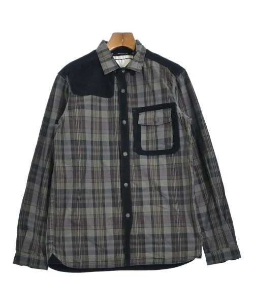 White Mountaineering(ホワイトマウンテニアリング)カジュアルシャツ グレー サイズ:3(XL位)/2200698109063