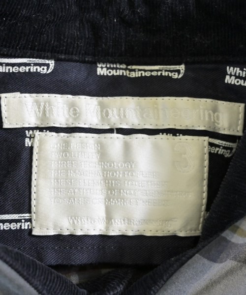 White Mountaineering（ホワイトマウンテニアリング）カジュアルシャツ グレー サイズ:3(XL位) メンズ/2200698109063