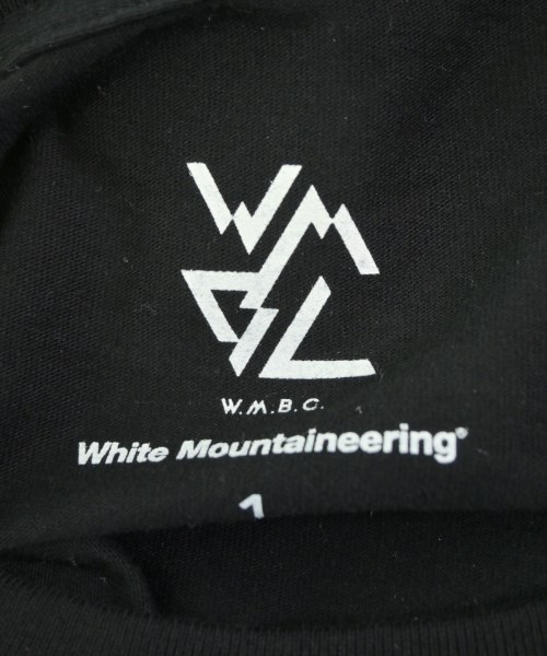 White Mountaineering（ホワイトマウンテニアリング）Tシャツ・カットソー 黒 サイズ:1(M位) メンズ/2200692091159