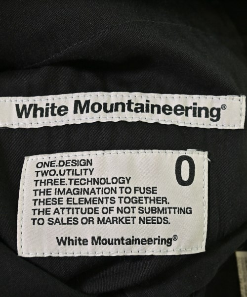 White Mountaineering（ホワイトマウンテニアリング）その他 黒 サイズ:0(S位) メンズ/2200700042012