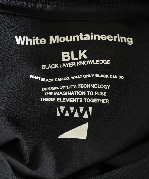 White Mountaineering（ホワイトマウンテニアリング）Tシャツ・カットソー 黒 サイズ:2(L位) メンズ/2200696863486