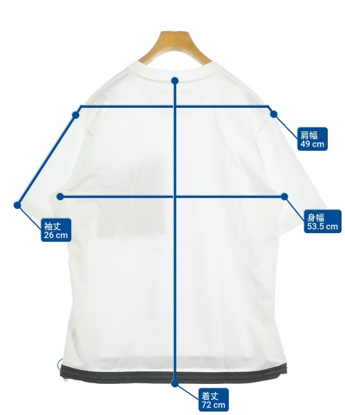 White Mountaineering（ホワイトマウンテニアリング）Tシャツ・カットソー 白 サイズ:2(L位) メンズ/2200696863493